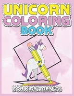 Unicorn Coloring Book for Kids Ages 4-8: Cool Gifts Idea for Mom Dad in Childrens Birthday 1695652991 Book Cover