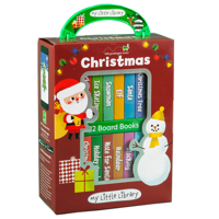 My Little Library: Christmas (12 Board Books) 1645588408 Book Cover