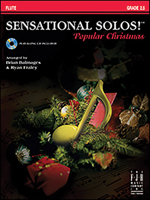 Sensational Solos! Popular Christmas (Play-Along Book and CD) - Flute 1569397813 Book Cover