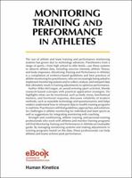 Monitoring Training and Performance in Athletes 1492535206 Book Cover