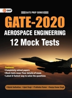 GATE 2020 - Aerospace Engineering - 12 Mock Tests 938912185X Book Cover