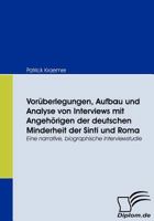 VOR Berlegungen, Aufbau Und Analyse Von Interviews Mit Angeh Rigen Der Deutschen Minderheit Der Sinti Und Roma 3836670429 Book Cover