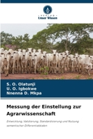 Messung der Einstellung zur Agrarwissenschaft (German Edition) 6209055907 Book Cover