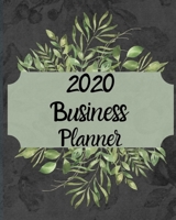2020 Business Planner: Business planner organizer, Weekly & Monthly Planner With Calendar, Notes, business tracker income daily, annual planner 2020, B&W Interior-242pg. 1700060139 Book Cover
