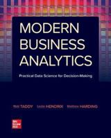 Modern Business Analytics ISE 1266108335 Book Cover