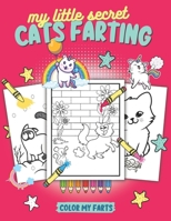 Cats Farting Coloring Book B09GXJ4WP6 Book Cover