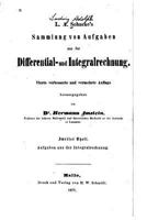 L. A. Sohncke's Sammlung Von Aufgaben Aus Der Differential- Und 1535005904 Book Cover