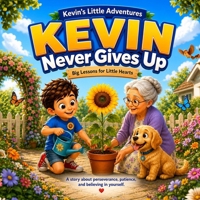 Kevin Never Gives Up: Big Lessons for Little Hearts (Kevin's Little Adventures) B0HCCXS6ML Book Cover