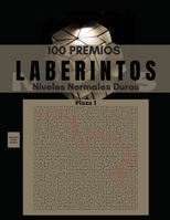100 Premios Laberintos: Libros de rompecabezas para adultos y adolescentes - 100 Laberintos en letra grande; Horas de diversi�n con juegos de ingenio null Book Cover