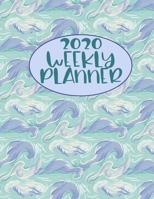 2020 Weekly Planner: Blue feathers 2020 organizer journal calendar gift for women men gifts goal planning notebook business gift busy mom organizer 1672100496 Book Cover