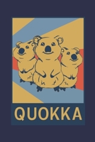 Quokka Notizbuch: Ein lustiges Buch für alle Quokka Fans und Liebhaber (German Edition) 1670669882 Book Cover