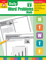 Daily Word Problems, Grade 6 1557998183 Book Cover