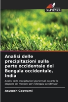 Analisi delle precipitazioni sulla parte occidentale del Bengala occidentale, India 6205906198 Book Cover