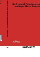 Die Cynewulf-Forschung Von Ihren Anf Ngen Bis Zur Gegenwart 1141364549 Book Cover