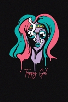 Trippy Girl Hippie Psychadelic Rave: Weekly Planner Trippy Girl / Schedule Gift - Daily Goals - Notes ( 6 x 9 inches - approx DIN A 5) - 120 Pages || Softcover 1659614856 Book Cover