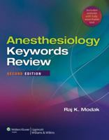 Anesthesiology Keywords Review 1451121199 Book Cover