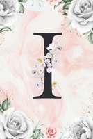 I: Cute Initial Monogram Letter A Gratitude and Daily Reflection Journal For Mindfulness and Productivity A 120 Day Daily Gratitude Journal with Marble Pattern with White Flower Framed Print 1661122167 Book Cover