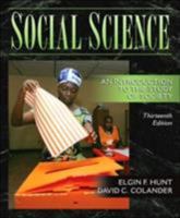 Social Science: An Introduction to the Study of Society 1138654264 Book Cover
