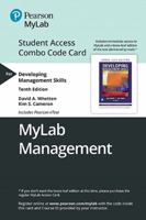 Mylab Management for Developing Management Skills -- Combo Access Card 013564304X Book Cover