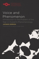 Speech and Phenomena: and Other Essays on Husserl's Theory of Signs (SPEP) 0810103974 Book Cover