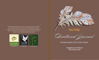 Her Daily Devotional Journal: 52-Week Bible Study for Women: Strengthen Your Faith and Grow Closer to God B0F5P5RDNW Book Cover