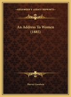 An address to women 1165300273 Book Cover