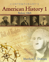 American History 1 (Before 1865), Softcover Student Edition with CD-ROM 0077044533 Book Cover