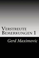 Verstreute Bemerkungen 1 1535373342 Book Cover
