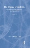 Theories of Firm: Crit Persp V3 041519640X Book Cover