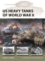 US Heavy Tanks of World War II (New Vanguard, 348) 1472870840 Book Cover