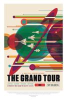 The Grand Tour: NASA JPL Visions of the Future Voyager Notebook Journal Diary Logbook 1075107873 Book Cover