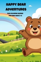 Happy Bear Adventures: Fun Stories of a Bear Exploring the World (Spanish Edition) B0GS1XLYKS Book Cover