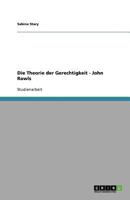 Die Theorie der Gerechtigkeit - John Rawls 3656057559 Book Cover
