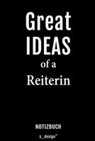 Notizbuch für Reiter / Reiterin: Originelle Geschenk-Idee [120 Seiten liniertes  blanko Papier] (German Edition) 1695177010 Book Cover