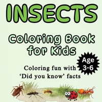 A - Z Themes : I - Insects.: Meet tiny insects and learn how they help nature. (Wiggles and Giggles - Coloring book for kids) B0FRXP7C2P Book Cover