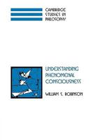 Understanding Phenomenal Consciousness (Cambridge Studies in Philosophy) 0521122716 Book Cover