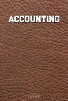 Accounting Ledger: Simple Ledger Cash Book, Accounting Ledger for Small Business, Ledger Notebook, Expense Record Book 1072996081 Book Cover