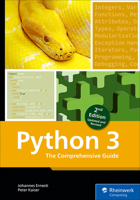 Python 3: The Comprehensive Guide to Hands-On Python Programming (Second Edition) (Rheinwerk Computing) 1493228005 Book Cover