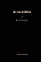 Rentabilitat: Fehlinvestitionen, Ihre Ursache Und Ihre Verhutung 366235523X Book Cover