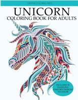 Unicorn Coloring Book: Adult Coloring Book with Beautiful Unicorn Designs 1651744785 Book Cover