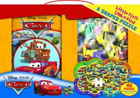 Cars: Little First Look and Find and Shaped Puzzle (Disney) 1450802559 Book Cover