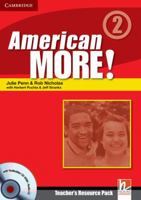 American More! Level 2 Teacher's Resource Pack with Testbuilder CD-ROM 052117127X Book Cover