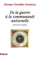 de la Guerre À La Communauté Universelle 2213654727 Book Cover