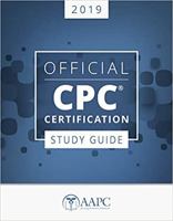 Official CPC Certification 2019 - Study Guide 1626886393 Book Cover