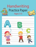 Kindergarten Writing Paper With Lines For ABC Kids. 3-8: This Book is Cute Cat Writing Paper Edition 121 Blank handwriting practice papers with dotted B08ZW1RQVL Book Cover