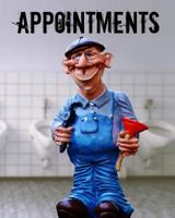 Plumbers Appointments Book: One day per page with hourly slots: Workbook, Planner and Diary in One 1731584253 Book Cover