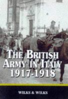 British Army in Italy, 1917-1918 0850526086 Book Cover