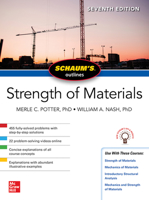 Schaum's Outline of Strength of Materials, Seventh Edition 1260456544 Book Cover
