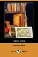 Obiter Dicta 1512385018 Book Cover