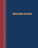 Record Book: Professional Factory Record and Account Notebook/College Ruled Notebook - 150 Pages (8 x 10) 1075356628 Book Cover